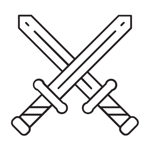 crossed swords icon