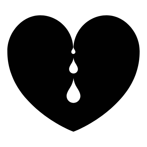 crying heart icon