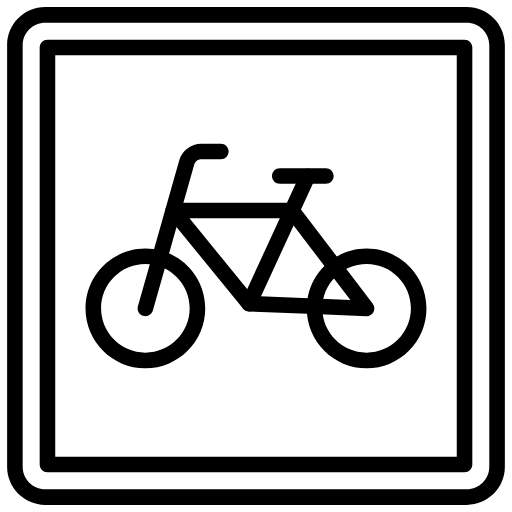 cycle lane icon