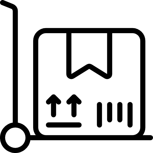 deliver parcel icon