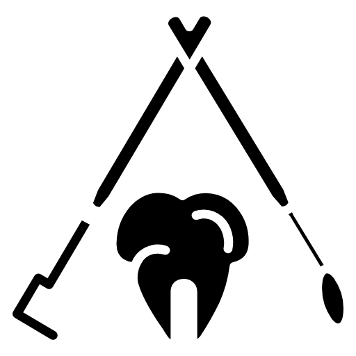 dental mirror icon