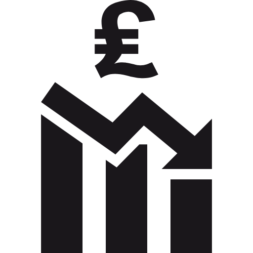 descending pound icon