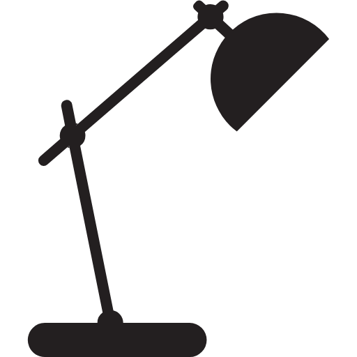 desk lamp icon