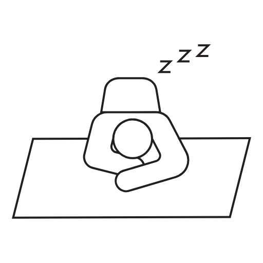 desk nap icon