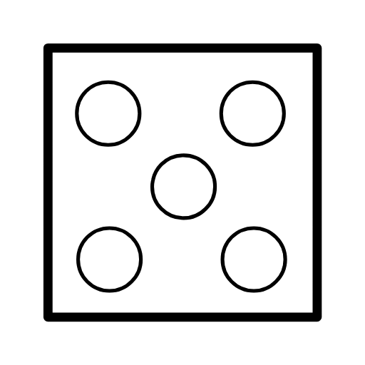 dice / five icon