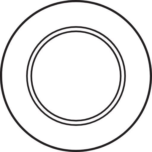 dinner plate icon