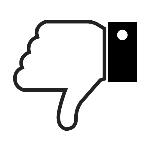 disllike icon