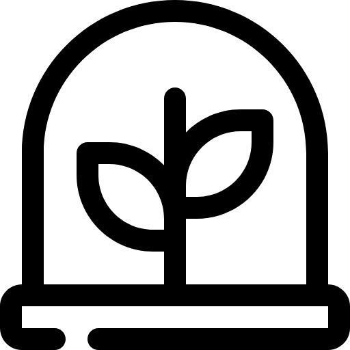 dome glass icon