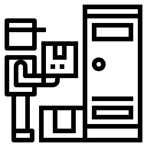 doorstep delivery icon