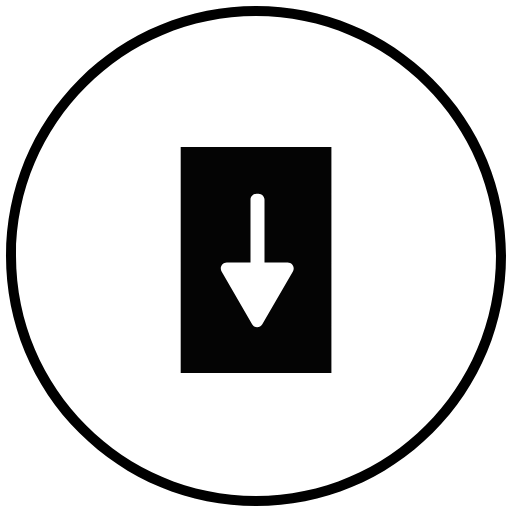 down arrow icon