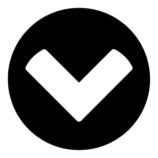 down caret icon