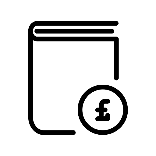 e-book price icon