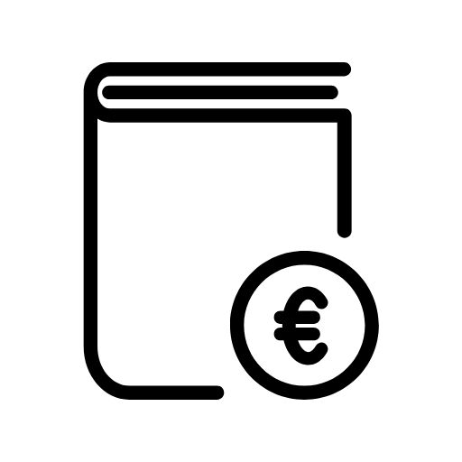e-book price icon