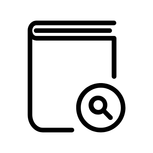 e-book search icon
