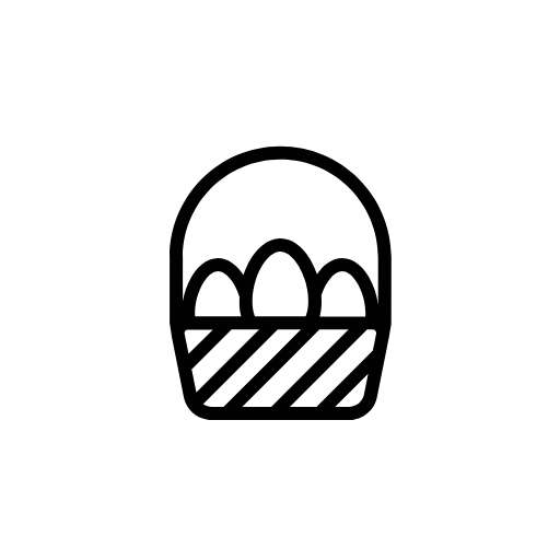 easter basket icon