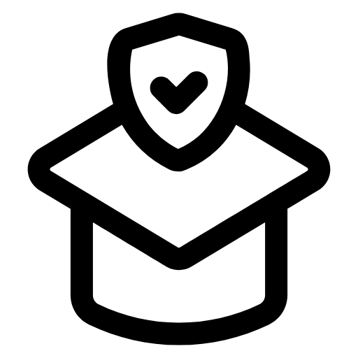 education insurance icon