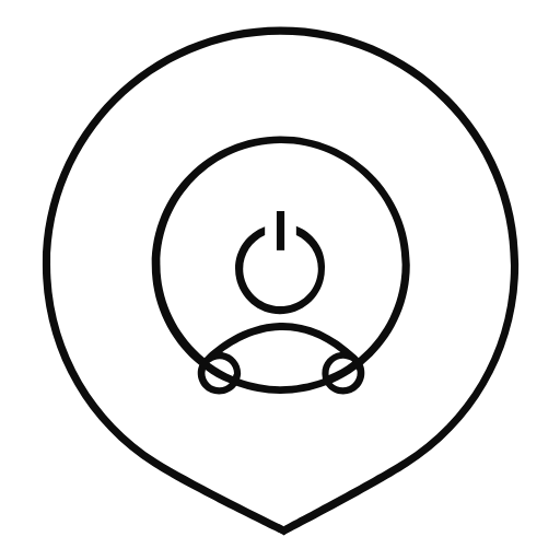 electric car icon