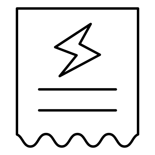 electricity bills icon