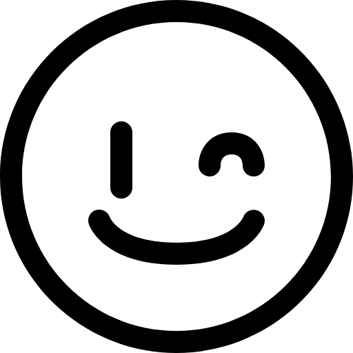 emoji wink icon