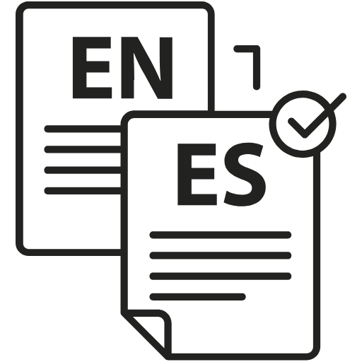 en to es translation icon