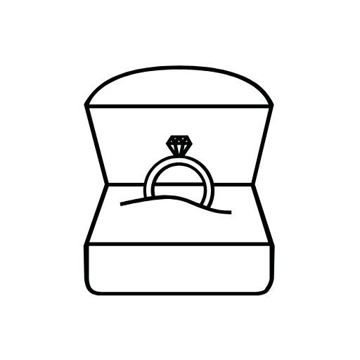 engagement ring icon