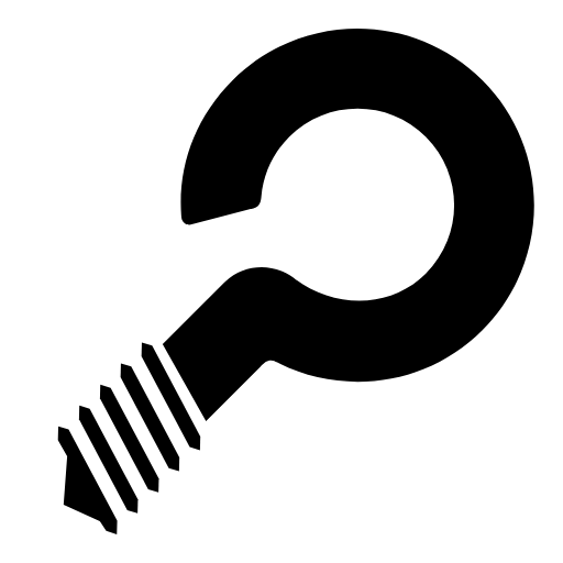 eye bolt icon