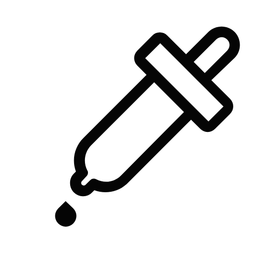 eye dropper tool icon