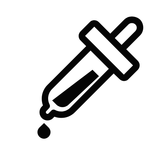 eye dropper tool icon