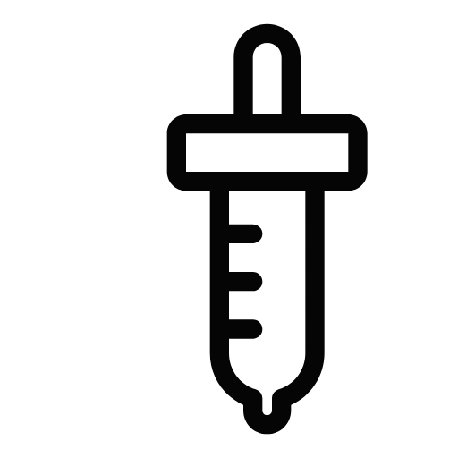 eye dropper tool icon