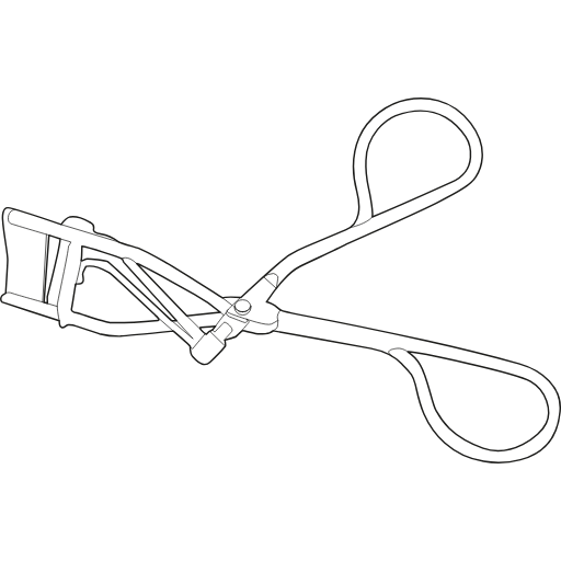 eyelash curler icon