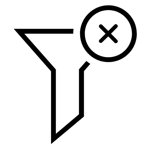 filter close icon