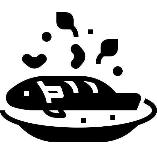 fish stirred fried icon