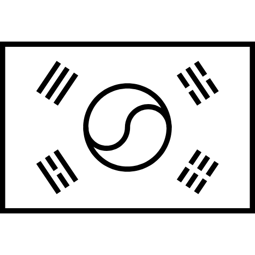 flag of korea south icon