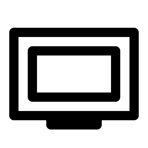 flat tv icon