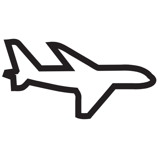 flying plane icon