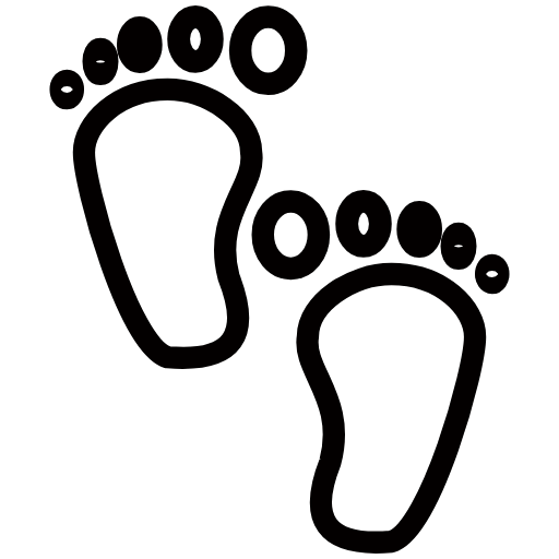 footprints icon