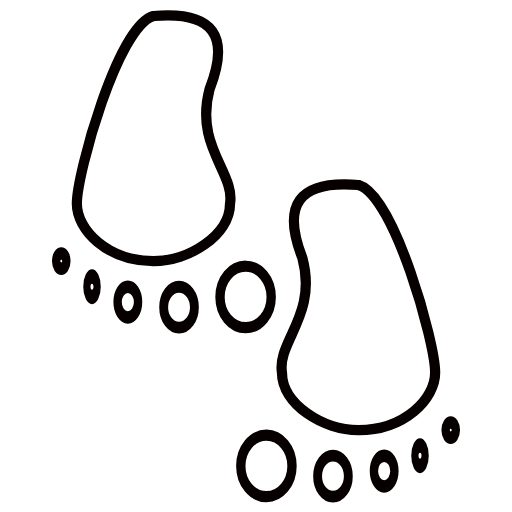 footprints icon