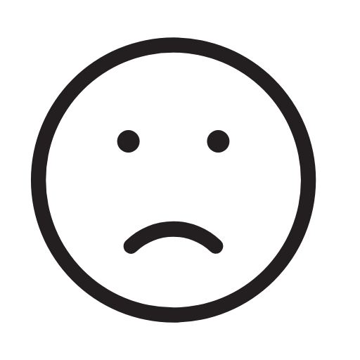 frown icon