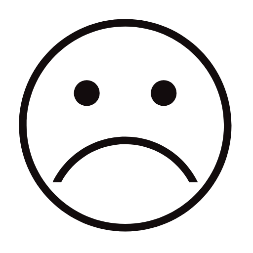 frown icon