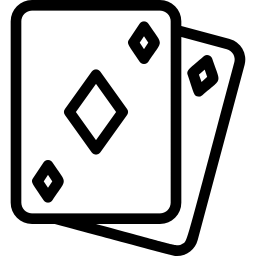 gambling poker card icon