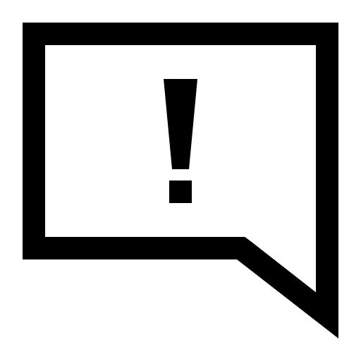 give feedback icon