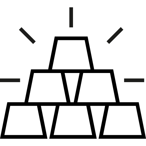 gold bullion icon