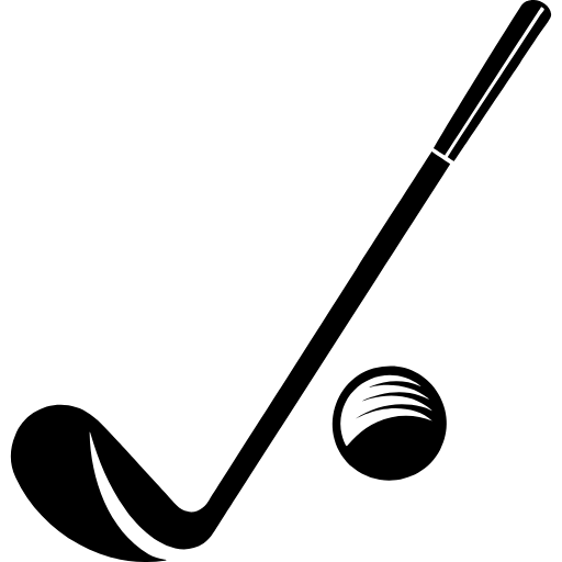 golf club and ball icon