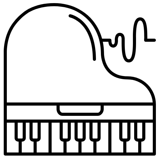 grand piano icon