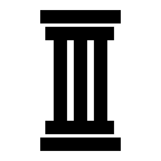 greek pillar icon