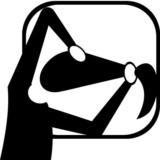 hair grab icon
