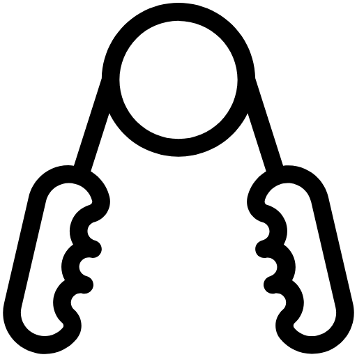 hand gripper icon