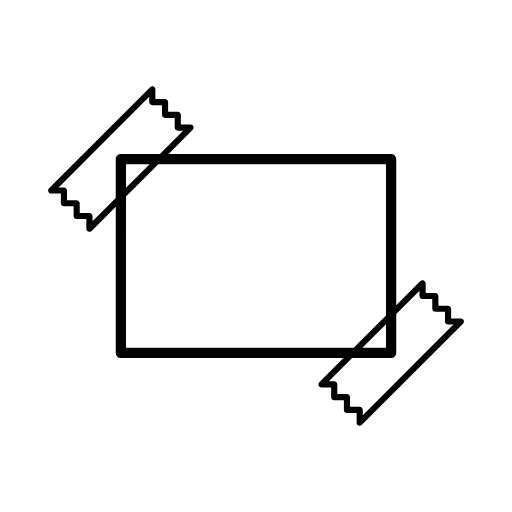 hanging paper icon