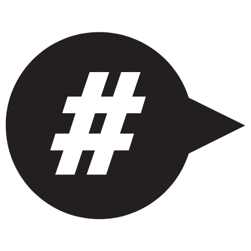 hashtag icon