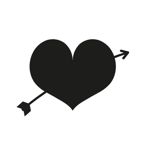 heart black icon